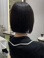 ロンド メリー 大宮(Lond merry)&nbsp;黒髪小顔/顔周り/ヘイリーボブ/レイヤー/髪質改善/縮毛矯正/大宮