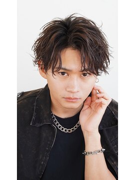 ビカム 名駅(become) 波巻き無造作マッシュ