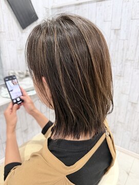 アノーテ(A'NOTE) ショート/ハイライト/ロングレイヤー/髪質改善/円山/白髪ぼかし