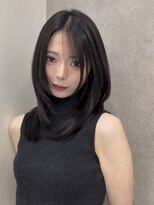 ジーナ 福岡天神(Zina)&nbsp;レイヤーカット/ハイレイヤー/韓国/顔まわり/Zina福岡天神