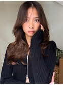ハイライトバレイヤージュダブルカラーケアブリーチ20代30代