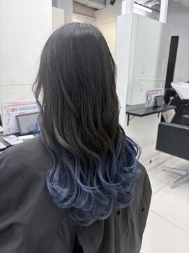 アライブ ハラジュク(ALIVE harajuku) ブリーチインナーバレイヤージュグラデーションカラー夕貴