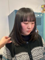 ラランジェ 緑井店(LARANJE)&nbsp;ワイドバング×ミディアムフェイスレイヤー