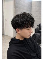 アンダーバーホワイト 鳳店(_WHITE)&nbsp;無造作シャドウパーママッシュ
