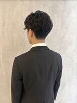 メンズサロン ルーブ 新潟(メンズサロンLOOB)&nbsp;ニュアンスパーマリバースセンターパートメンズカット