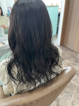 ヘアーディア みどり店(Hair...DiA) ゆるウェーブ×ダークグレージュ