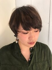 20代から40代の女性におすすめのショートマッシュ