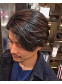 #サイドパート#大人ツーブロック#2wayバング#Hommehair2nd 櫻井