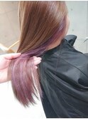 春先取りインナーカラー