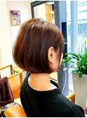 首長見せスタイルボブイルミナカラーフォレスト