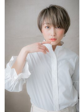 カバーヘア イヴ 戸頭店(COVER HAIR EVE) 外国人個性的カラー♪小顔マッシュショートZ戸頭10代20代30代