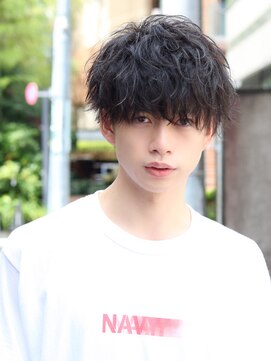 ネイビー(NAVY) リダウェーブマッシュ