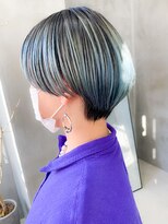 テトヘアー(teto hair)&nbsp;エメラルドブルー、ターコイズ、アイスブルー、水色