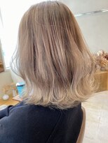 マロウ(mallow)&nbsp;《花屋併設》ミルクティーベージュ@20代30代40代@ケアブリーチ