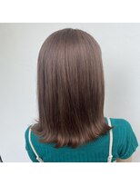 サロンドミルク 溝の口店(salon de MiLK) ワンブリーチでミルクティーベージュ♪