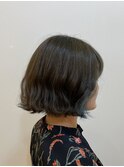 ミントのイヤリングカラー◎/30代/40代/50代/ブルーグレージュ
