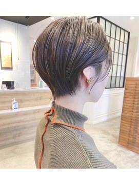 アテナ 六本松店(ATENA) 大人可愛い20代30代40代前下がりショートボブ丸みショート