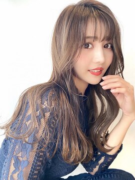 ケーツー心斎橋 クイーンズガーデン バイ ケーツー(K two QUEEN'S GARDEN by K two) 顔周りフワッとカール♪/ショコラベージュ2/心斎橋&難波&なんば