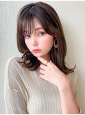 イメチェン/チェリーブラウン/フェミニン/モード/ダークアッシュ