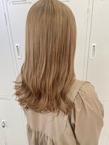 フロート 小阪店(float)&nbsp;夏ヘアー　韓国風ヘア　ハイトーン