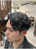 スパイラルパーマ