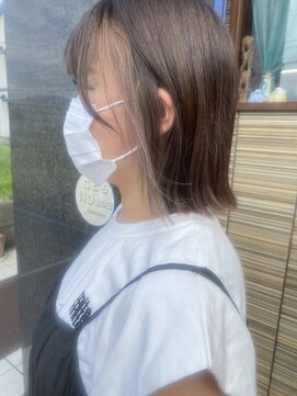 ラッコのおひるね フェイスフレーミングブリーチあり