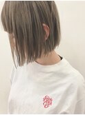 お洒落ミニボブ×グレージュカラー★中村大輔