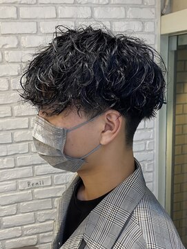 レミー(Remii) 刈り上げマッシュ×波巻きスパイラル【Remii大通】