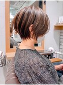 大人クビレ/絶壁解消/20代/30/代/40代/ハイライト/ボブ【荒牧】