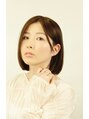 ドゥセリエ 新宿本店(de cellier) 斜めバング×女っぽワンレンボブ