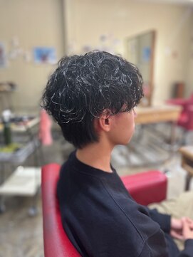 ニコヘアー(niko hair) マッシュウルフパーマ
