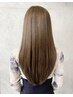 【艶髪艶カラー】カット＋カラー＋ナチュラルアイロンストレート34650→31185
