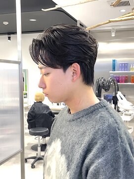 ゼスト 八王子店(ZEST) センターパート/ニュアンスパーマ/毛流パーマ【丸山武志】