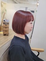 アバント(avant) 【ブリーチ無し】レッドボブ