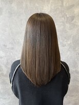 ザ ラブズ ラフズ ヘアー 本店(the loves laughs hair)&nbsp;春カラーで艶髪ナチュラルストレート