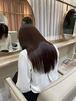 エイト アンバー 天神今泉店(EIGHT amber)&nbsp;【EIGHTamaber　片山】艶ロングピンクベージュ