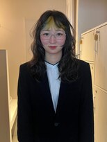 トッド(tod)&nbsp;インナーカラー/前髪インナー/ブリーチカラー/デザインカラー