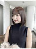 レイヤーカット/セミロング/艶カラー/学割U24