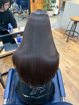 コミレ(COMILE) ロング縮毛矯正/髪質改善 酸性ストレート 髪質改善ストレート