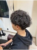 メンズパーマ/メンズカット