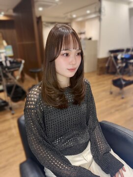 ハピネス クローバー 八木店(Happiness CLOVER) 韓国風レイヤーカット/髪質改善/お顔周りカット