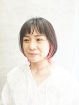 セッサ(sessa)&nbsp;ピンクインナーカラーウルフボブ