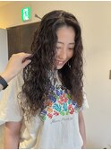 【杏】くるくるパーマ