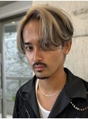 メンズローライトカラーハイライトカラーデザインカラー韓国ヘア