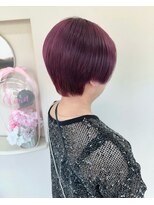 ミウミウヘア(miu miu hair)&nbsp;カシス・ピンク、ショート☆