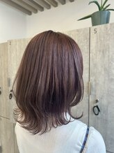 アース 流山おおたかの森店(HAIR&MAKE EARTH) ピンクブラウン