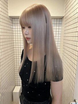 ペレ アネックス 大阪梅田茶屋町店(PELE ANNEX) くびれヘア/アプリコットオレンジ/夏のヘアアレンジ/梅田