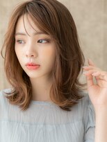 カバーヘア ブリス 戸田公園西口店(COVER HAIR bliss)&nbsp;チョコレートブラウン大人可愛いくびれヘア312W戸田公園20代30代