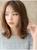 チョコレートブラウン大人可愛いくびれヘア312W戸田公園20代30代