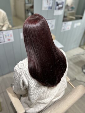 髪質改善カラー